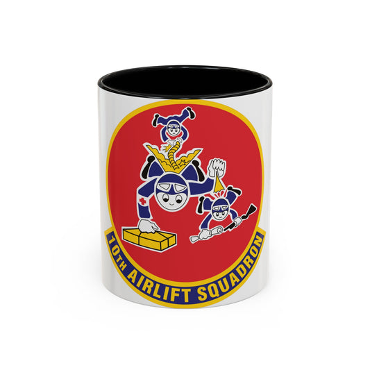 10th Airlift Squadron 2 (U.S. Air Force) Accent Coffee Mug