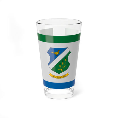 Flag of Facankert (Hungary) Pint Glass 16oz