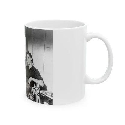 Debra Paget #366 (Vintage Female Icon) White Coffee Mug-Go Mug Yourself