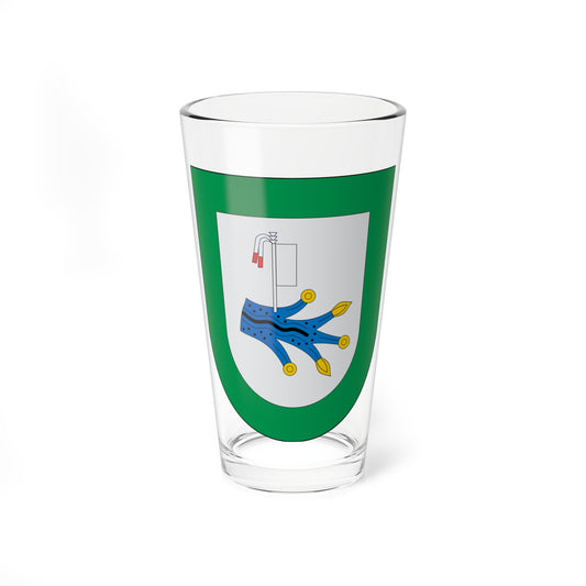 Escudo Ajalpan (Mexico) (Coat of Arms) Pint Glass 16oz