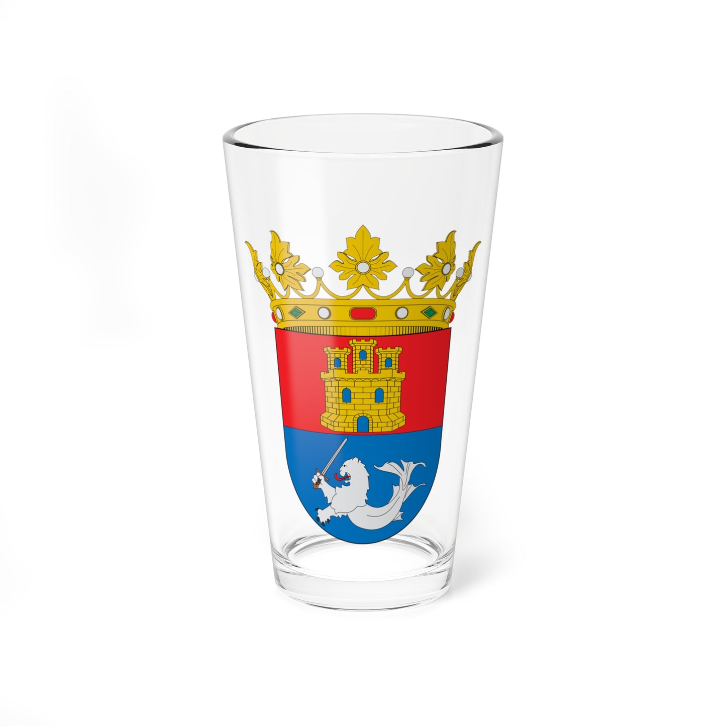 Escudo de Manila (Philippines) (Coat of Arms) Pint Glass 16oz