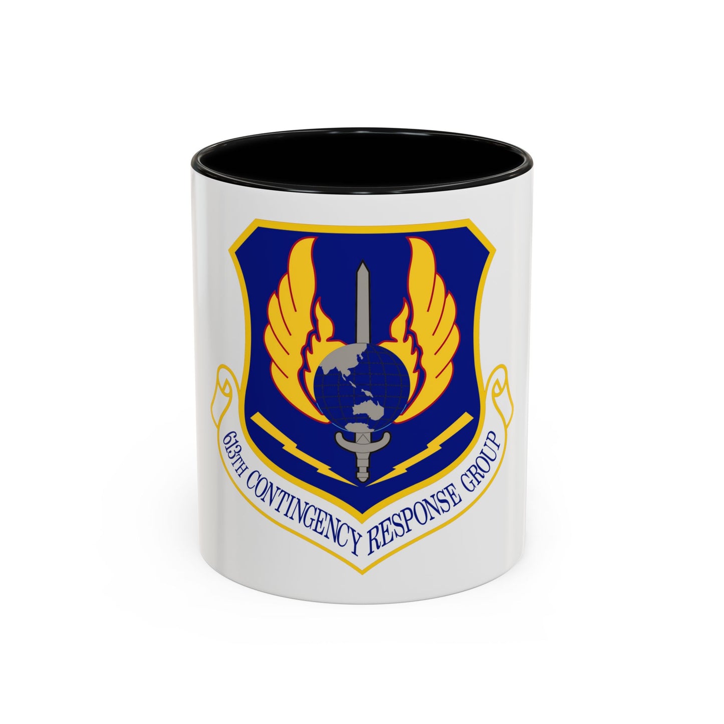 613th Contingency Response Group (U.S. Air Force) Accent Coffee Mug