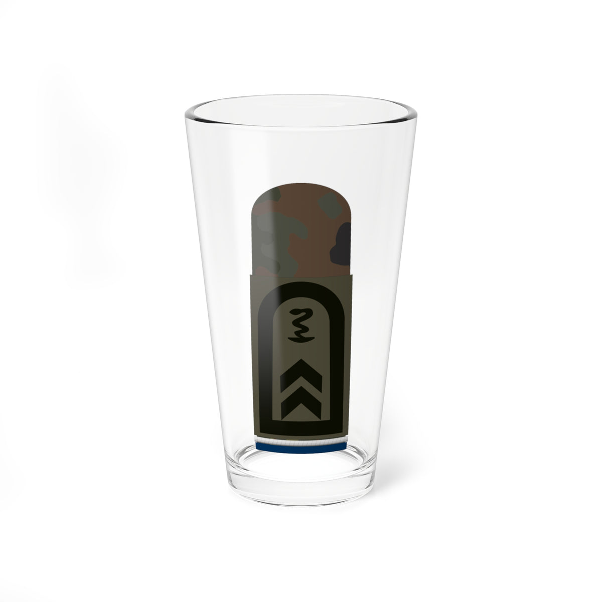 HA OS5 32 Oberfeldwebel SanOA San PHx L (Military Rank) Pint Glass 16oz