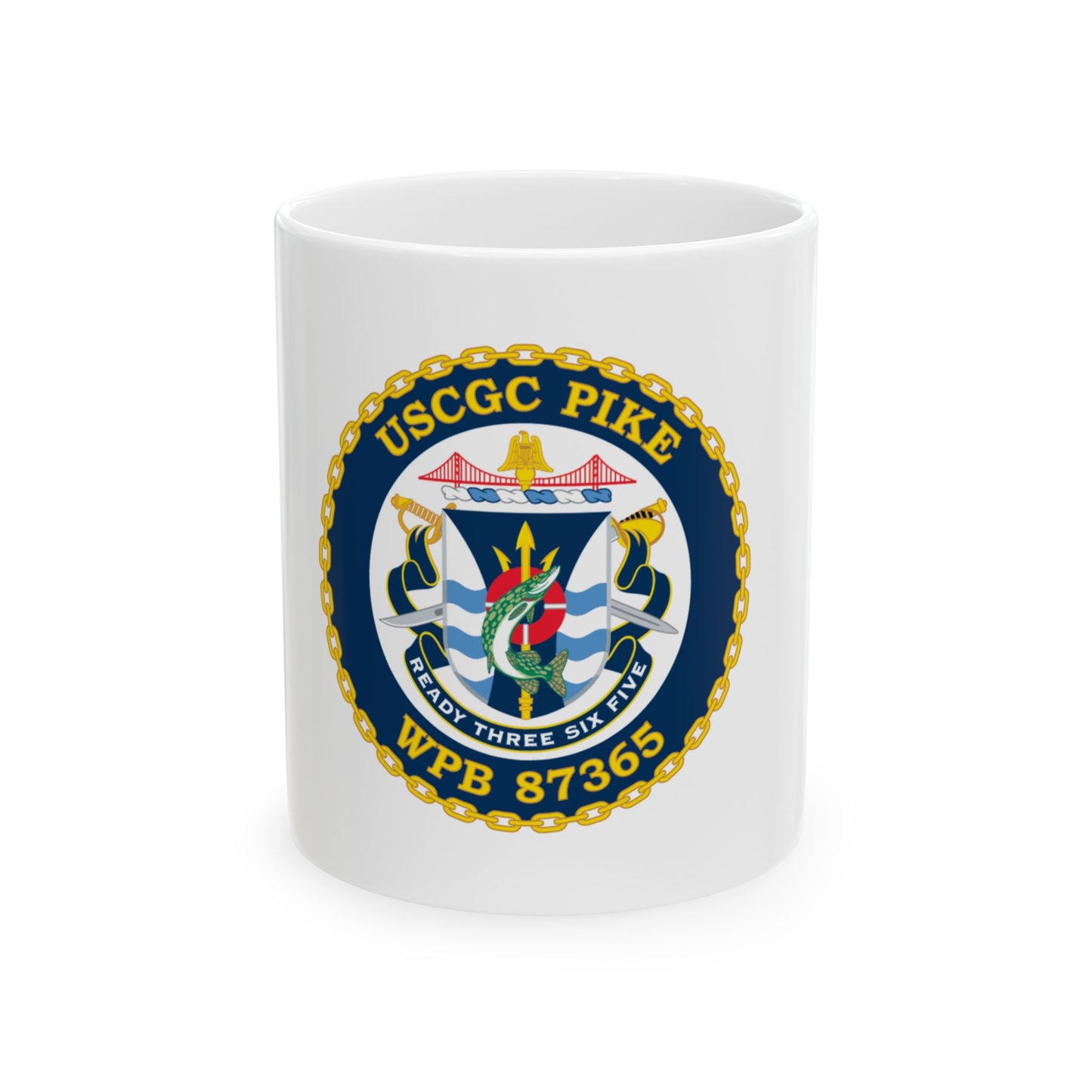 USCGC Plke WPB 87365 NEW 2010 (U.S. Coast Guard) White Coffee Mug