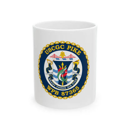 USCGC Pike WPB   87365 (U.S. Coast Guard) White Coffee Mug