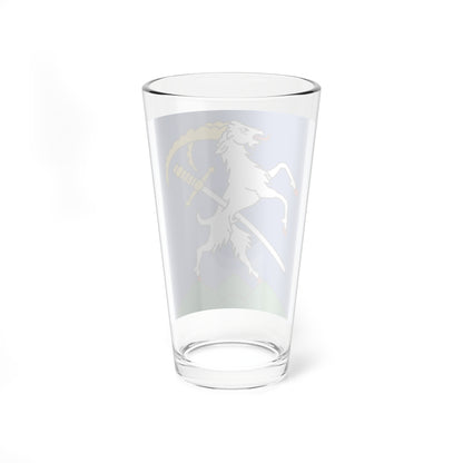 CHE Entremont Flag (Switzerland) Pint Glass 16oz