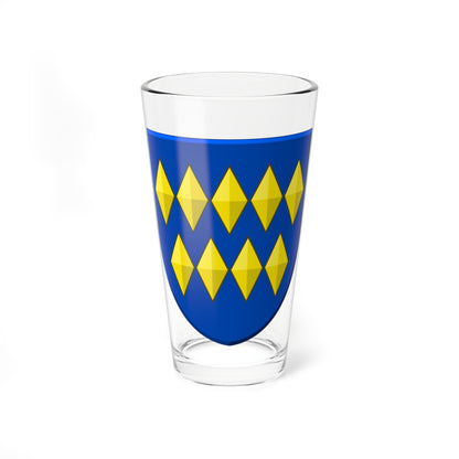 Wapen Leimuiden (Netherlands) (Coat of Arms) Pint Glass 16oz