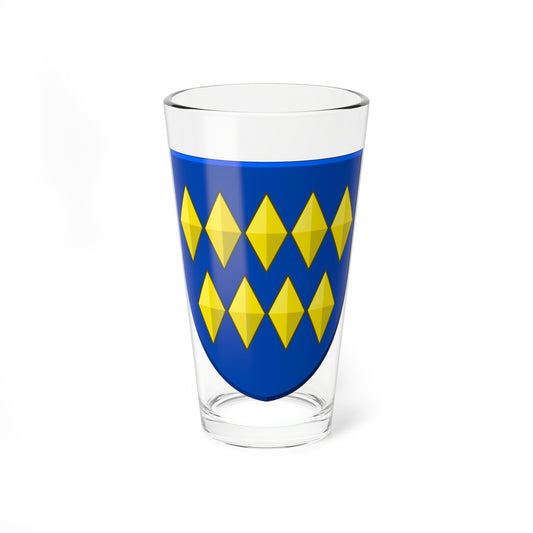 Wapen Leimuiden (Netherlands) (Coat of Arms) Pint Glass 16oz