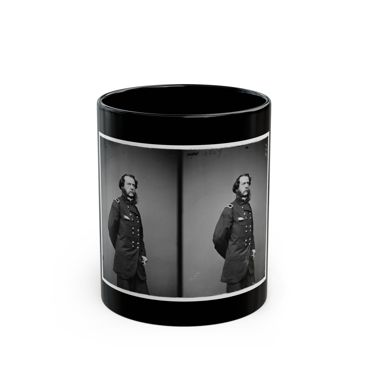 Brig. Gen. Samuel W. Crawford (U.S. Civil War) Black Coffee Mug