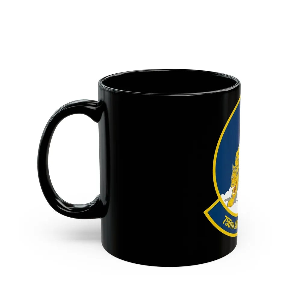 756 Air Refueling Squadron AFRC (U.S. Air Force) Black Coffee Mug-Go Mug Yourself