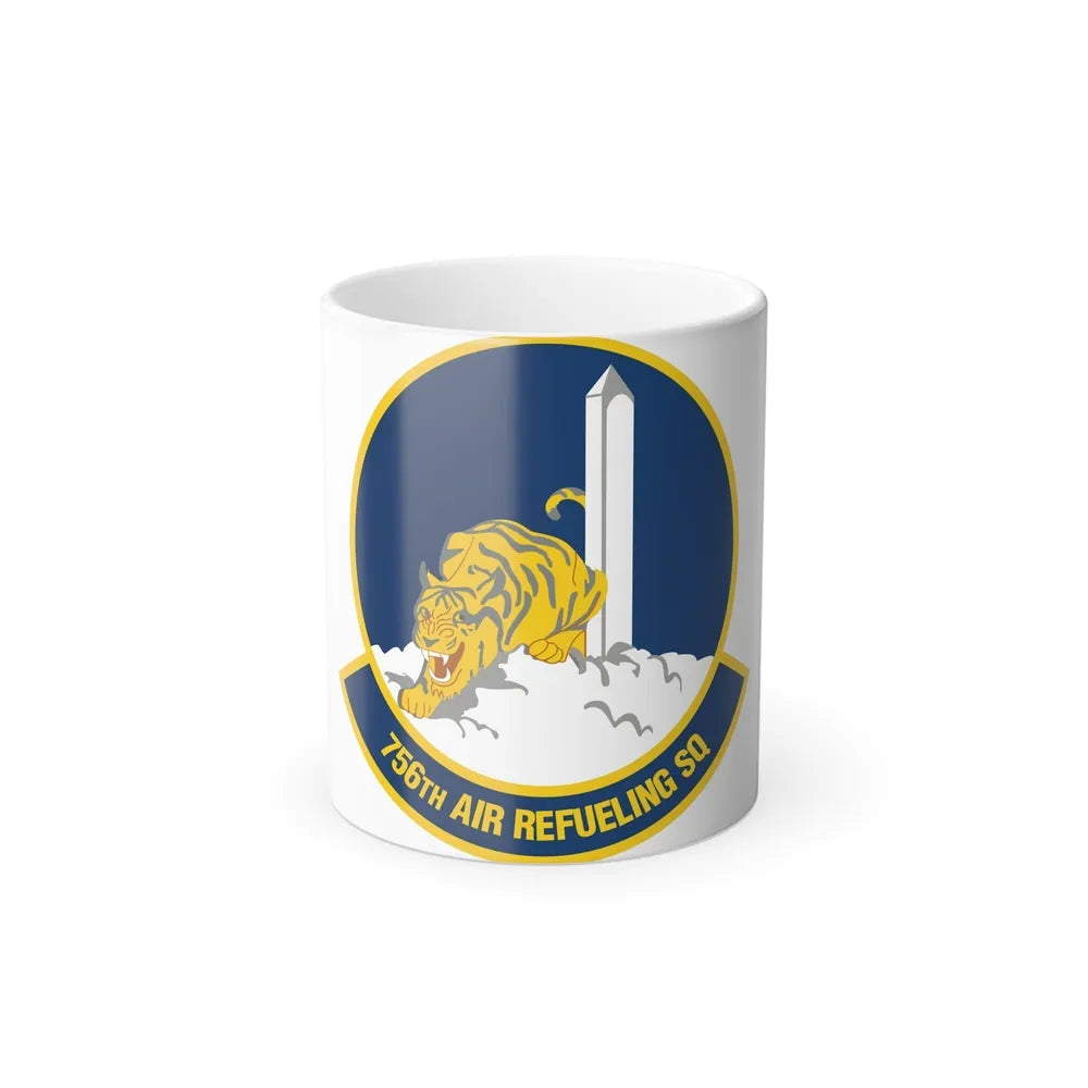 756 Air Refueling Squadron AFRC (U.S. Air Force) Color Changing Coffee Mug-11oz-Go Mug Yourself