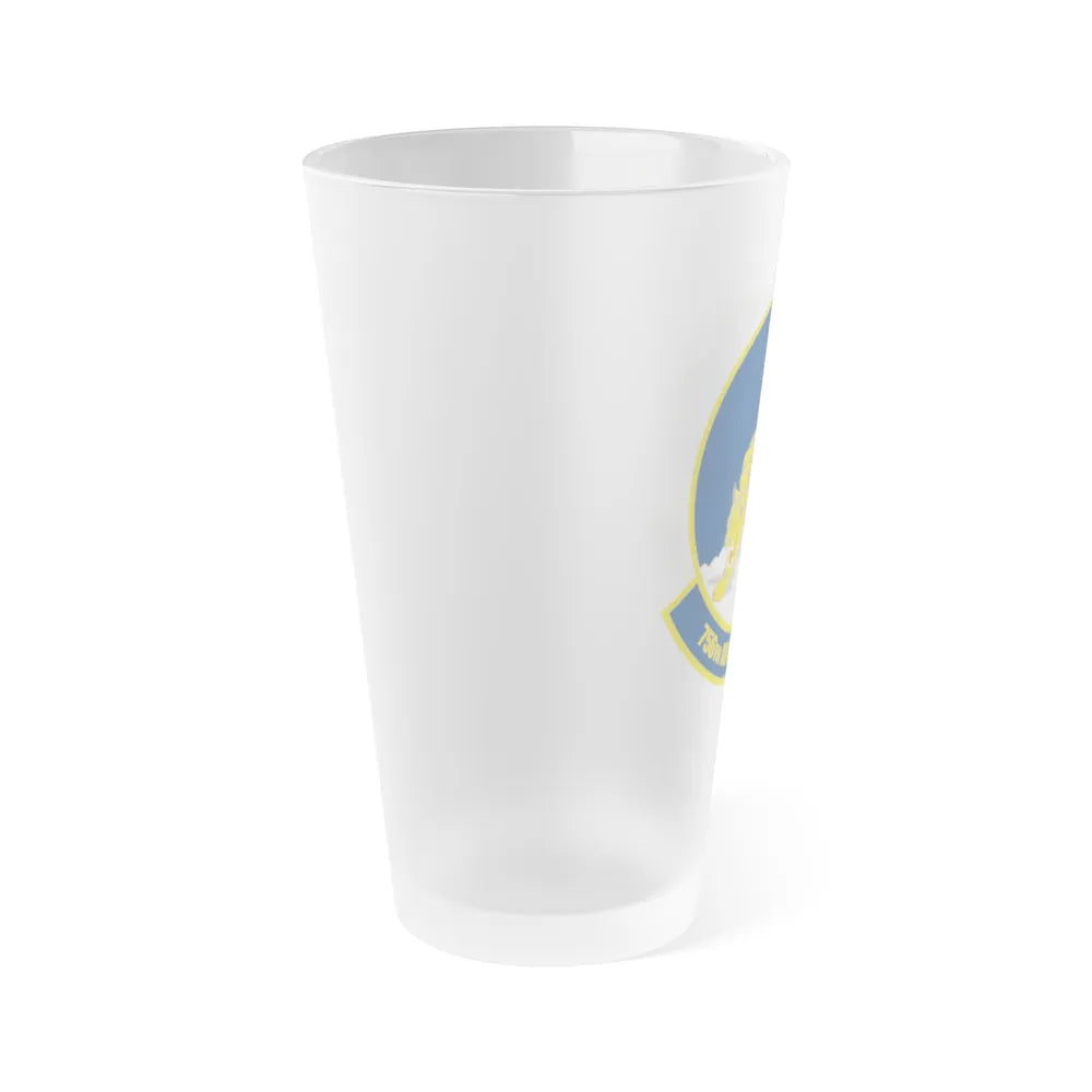 756 Air Refueling Squadron AFRC (U.S. Air Force) Frosted Pint Glass 16oz-Go Mug Yourself