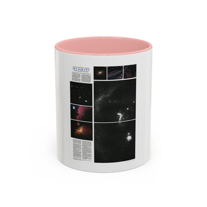 Heavens, The - Palomar Sky Survey (1983) (Map) Accent Coffee Mug