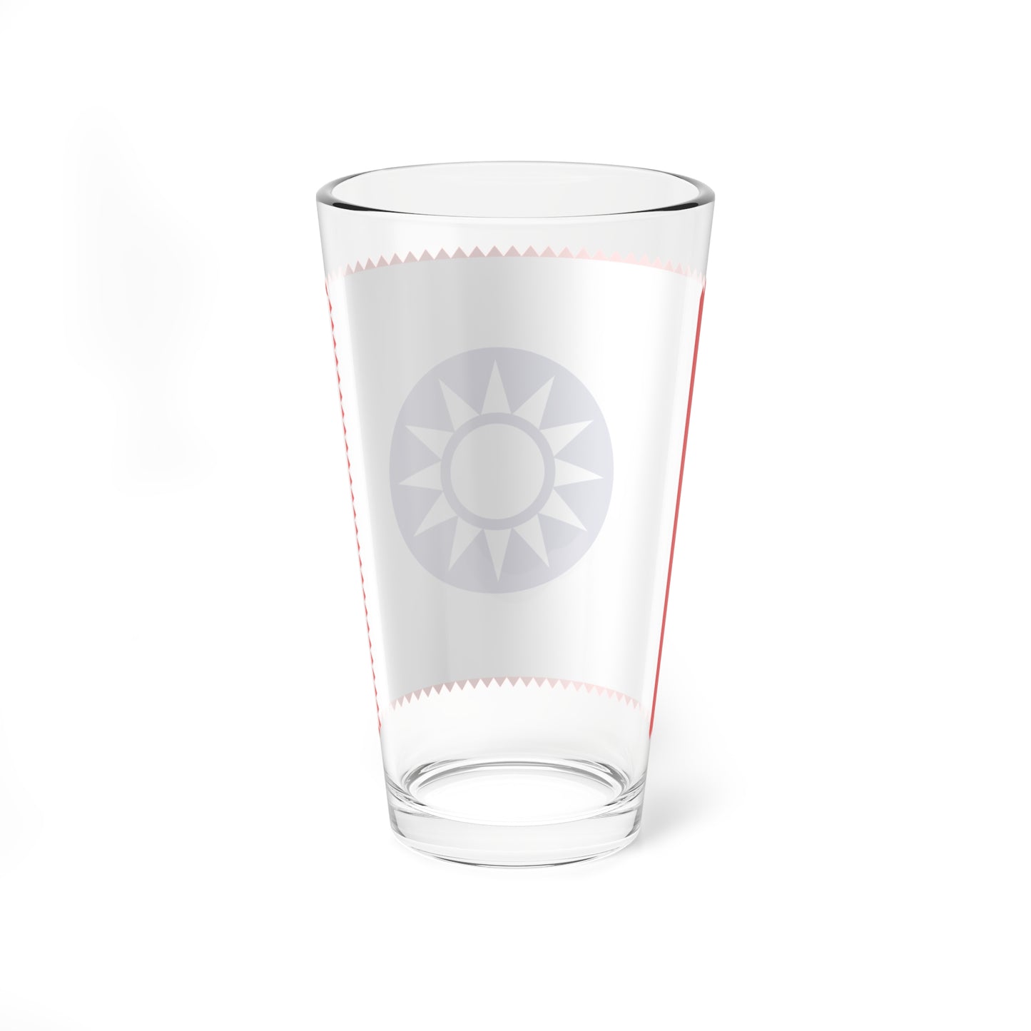 ROC County Guard Flag 1932-1949 (China) Pint Glass 16oz