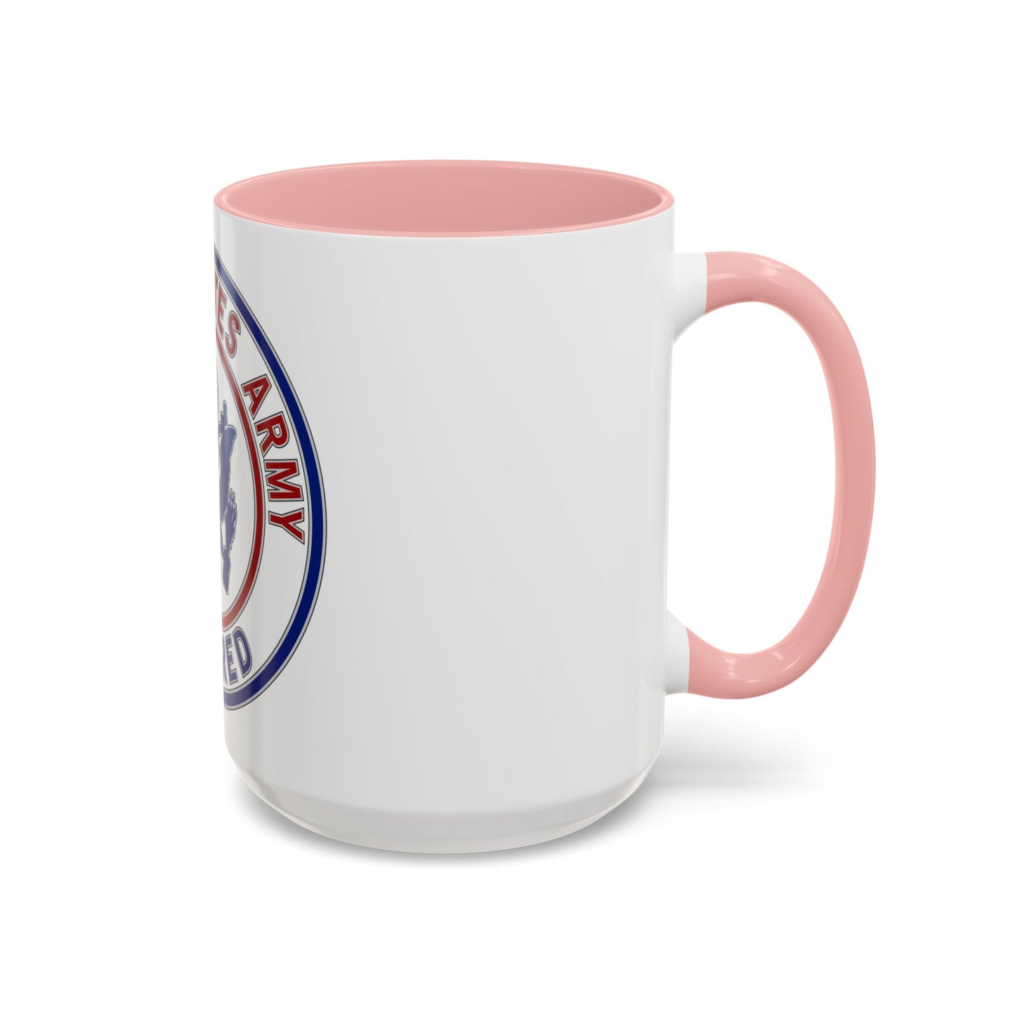 Retired Service Identification Badge 2 (U.S. Army) Accent Coffee Mug