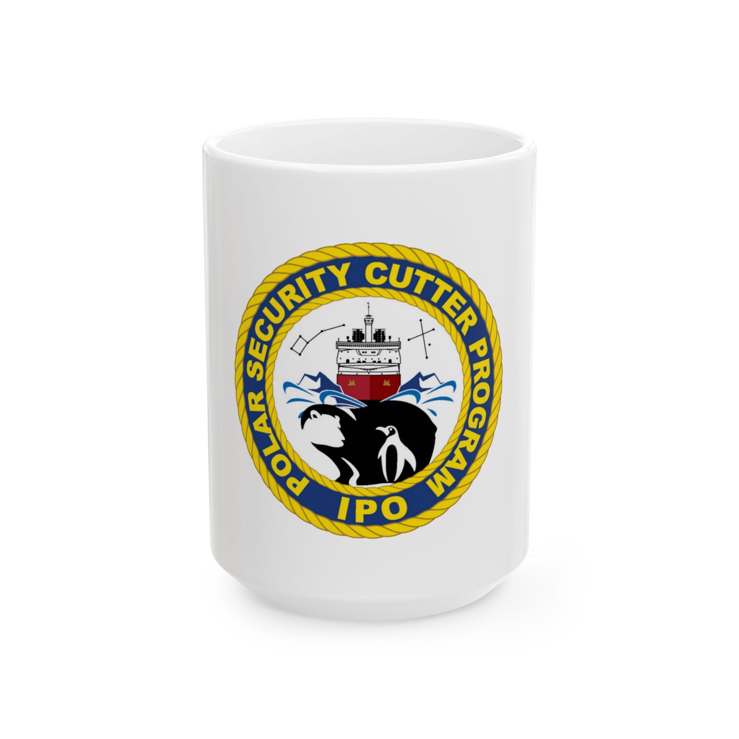C2495 Polar Security Cutter Program IPO (U.S. Coast Guard) White Coffee Mug