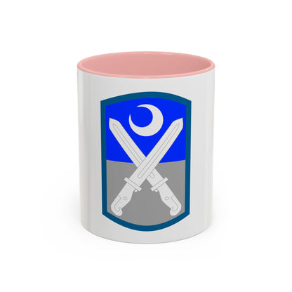218th Infantry Brigade SSI (U.S. Army) Accent Coffee Mug