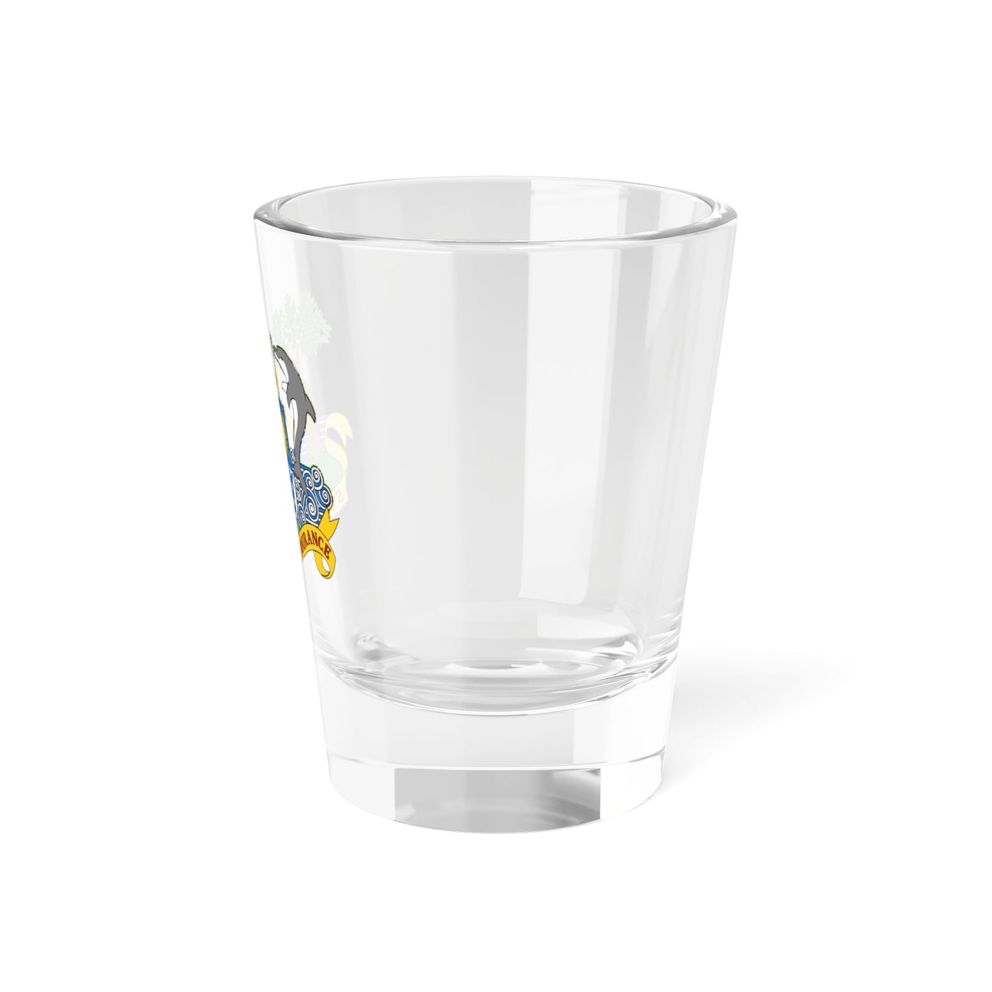 Coat of arms of Anguilla 1967-1980 - Shot Glass 1.5oz