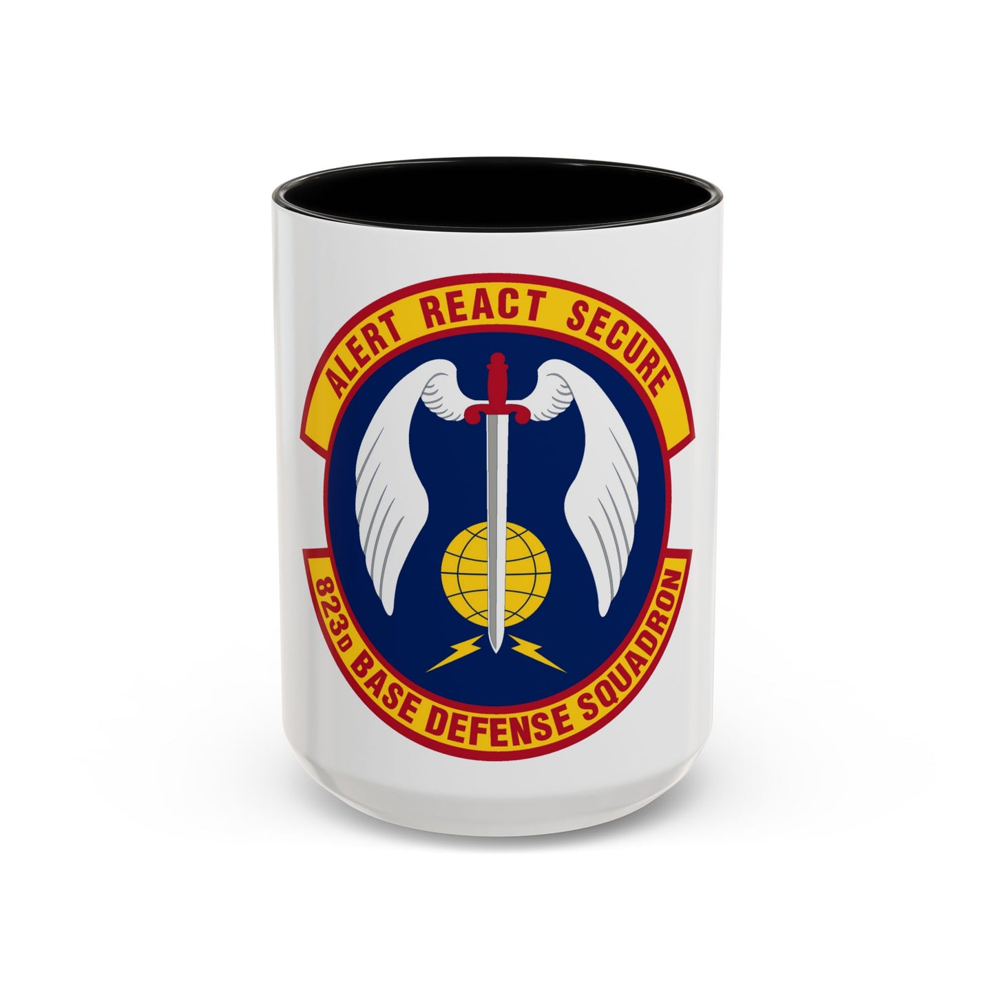 823 Base Defense Squadron ACC (U.S. Air Force) Accent Coffee Mug
