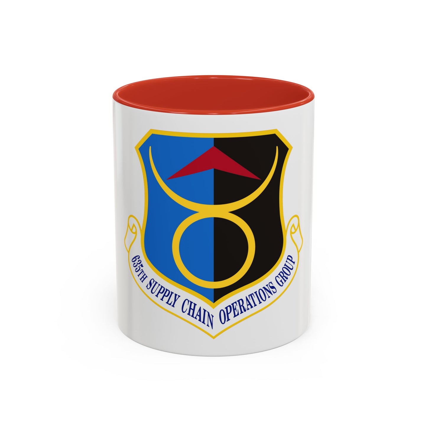 635th Supply Chain Operations Group (U.S. Air Force) Accent Coffee Mug
