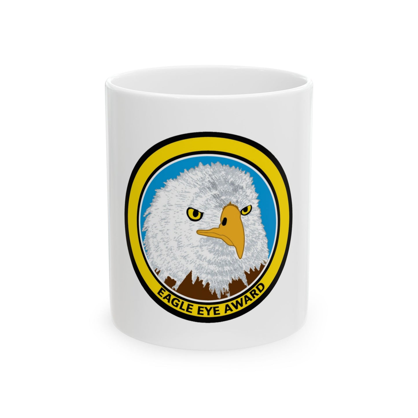 Eagle Eye Award (U.S. Coast Guard) White Coffee Mug
