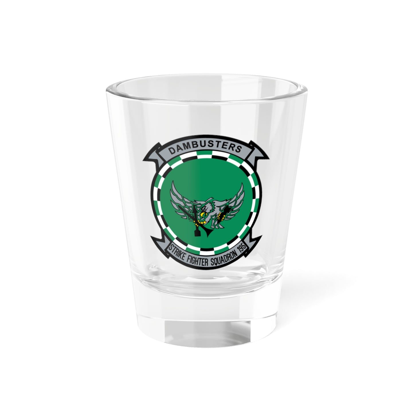 VFA 195 Dambusters (U.S. Navy) Shot Glass 1.5oz