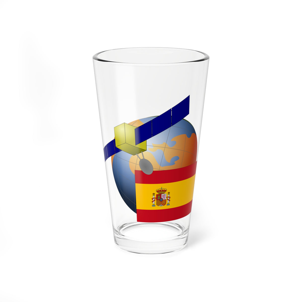 Spain-Satellite (Spain) Pint Glass 16oz