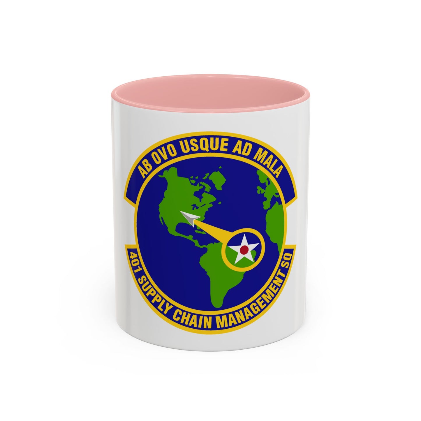 401st Supply Chain Management Squadron (U.S. Air Force) Accent Coffee Mug