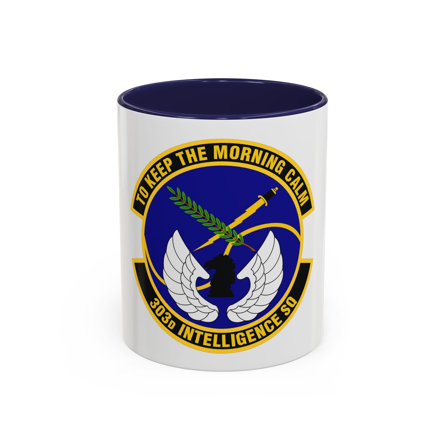 303d Intelligence Squadron (U.S. Air Force) Accent Coffee Mug