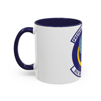 514th Operations Support Squadron (U.S. Air Force) Accent Coffee Mug