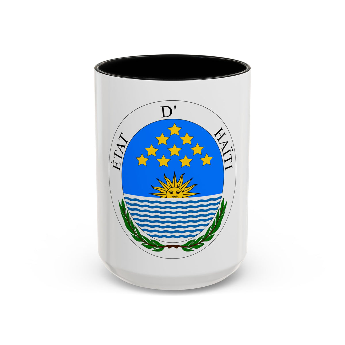 Seal of State of Haiti - Accent Coffee Mug