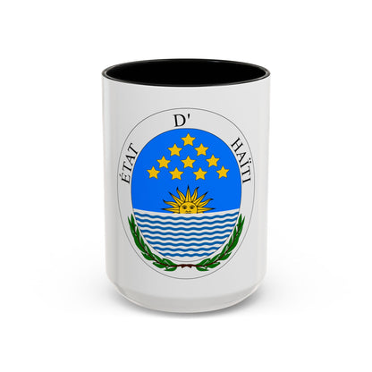Seal of State of Haiti - Accent Coffee Mug
