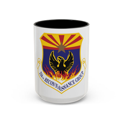 214th Reconnaissance Group (U.S. Air Force) Accent Coffee Mug