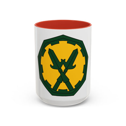 290 Military Police Brigade 2 (U.S. Army) Accent Coffee Mug