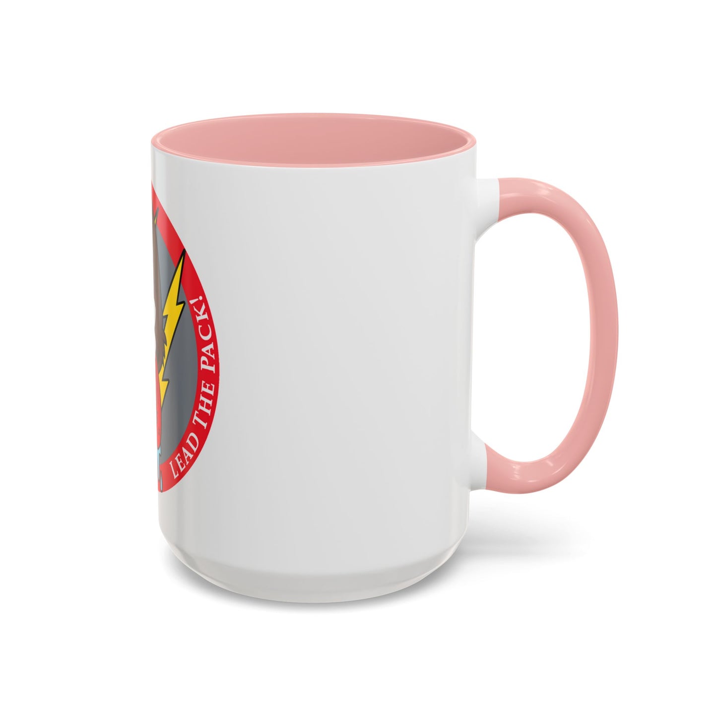 Red Wolfhound Patch (U.S. Air Force) Accent Coffee Mug