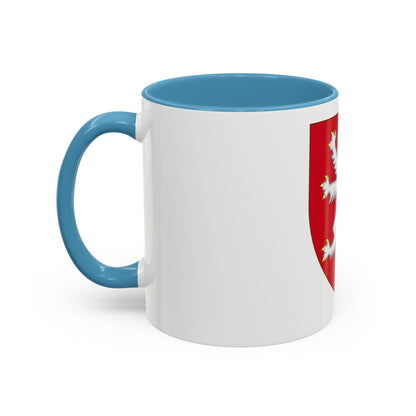 Coat of arms of the House of Luxembourg-Bohemia - Accent Coffee Mug