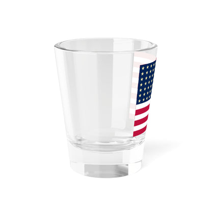 8th California Infantry Regiment flag (United States) Shot Glass 1.5oz