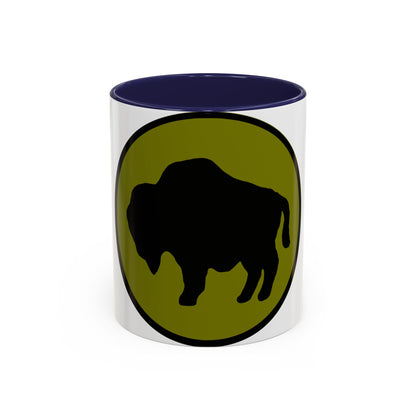 US 92nd Infantry Division (U.S. Army) Accent Coffee Mug