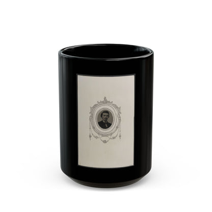 Unidentified Man 001(2) (U.S. Civil War) Black Coffee Mug