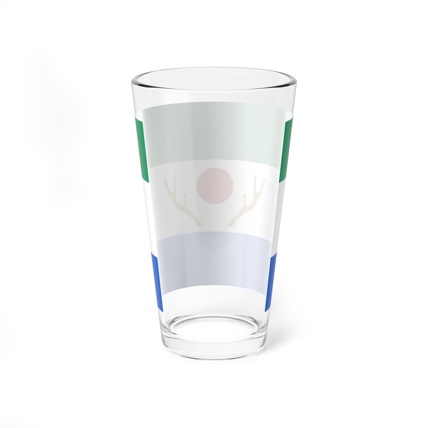 Flag of Shikaoi Hokkaido (Japan) Pint Glass 16oz