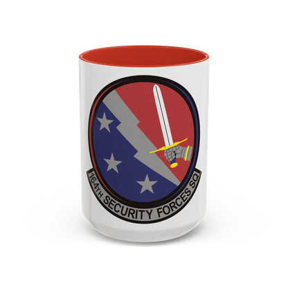 164th Security Forces Squadron (U.S. Air Force) Accent Coffee Mug