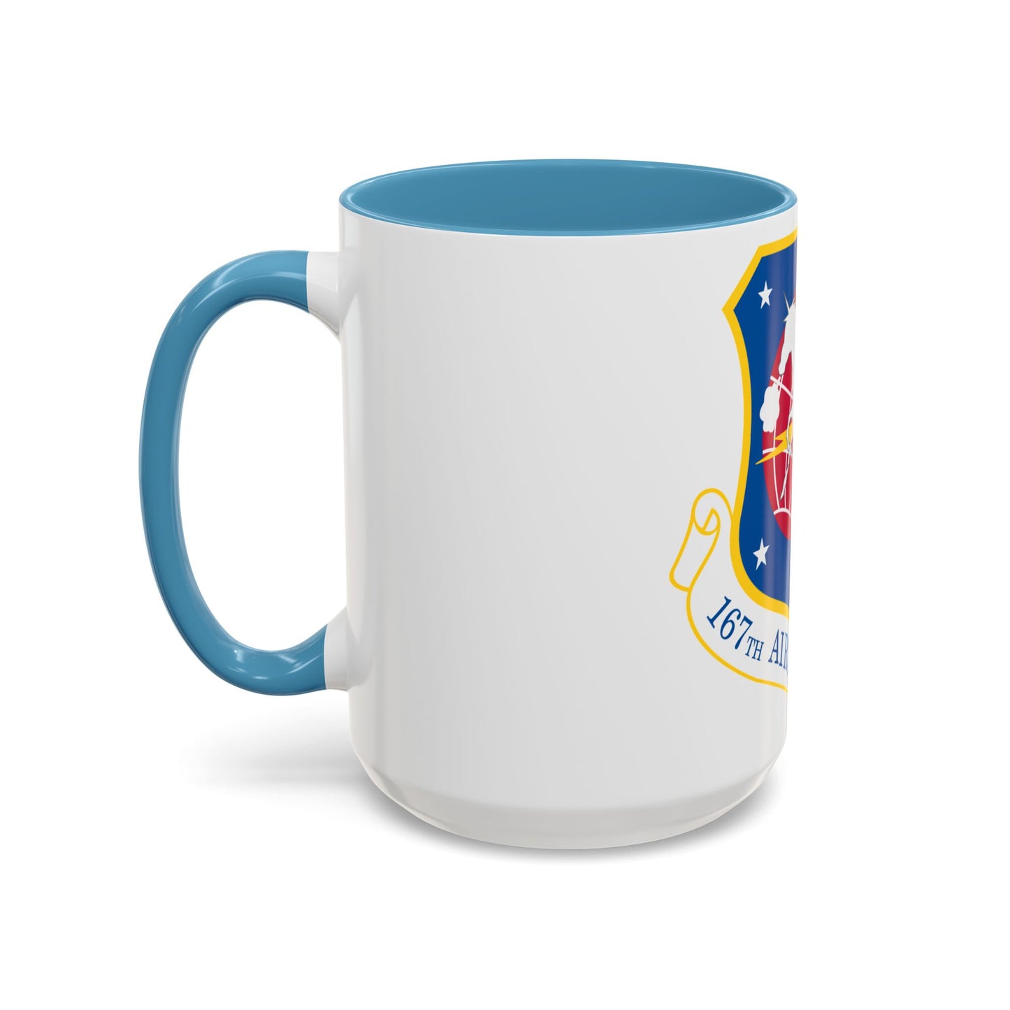 Tasse à café décorative 167e escadre de transport aérien (US Air Force)