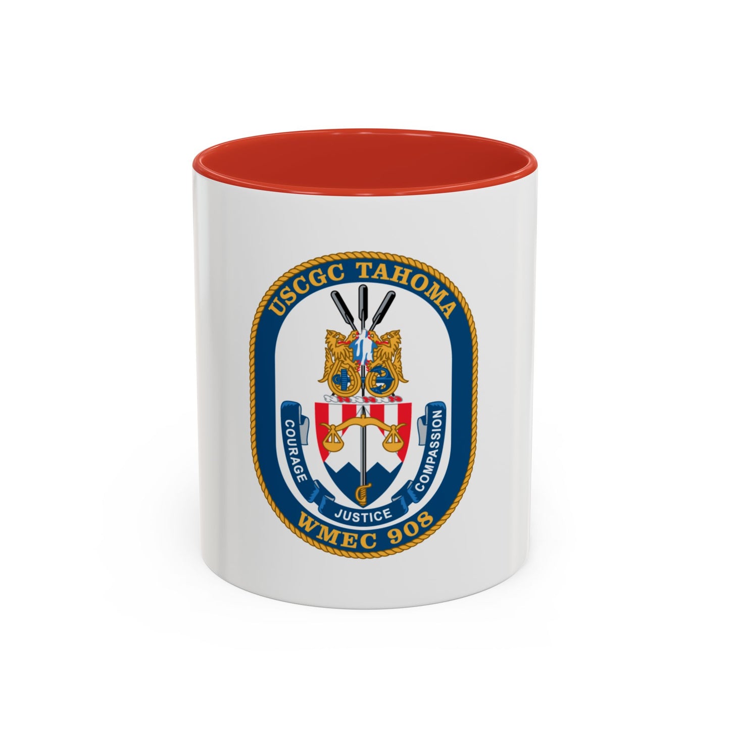USCGC Tahoma WMEC 908 (U.S. Coast Guard) Accent Coffee Mug
