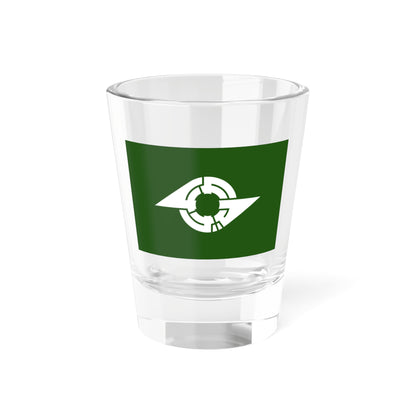 Flag of Kamagaya Chiba (Japan) Shot Glass 1.5oz