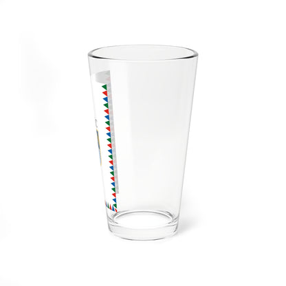 Flag of Harc variant (Hungary) Pint Glass 16oz
