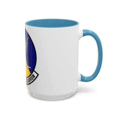 15th Attack Squadron Emblem (U.S. Air Force) Accent Coffee Mug