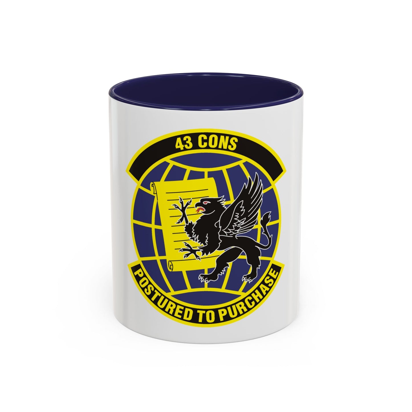 43d Contracting Squadron (U.S. Air Force) Accent Coffee Mug