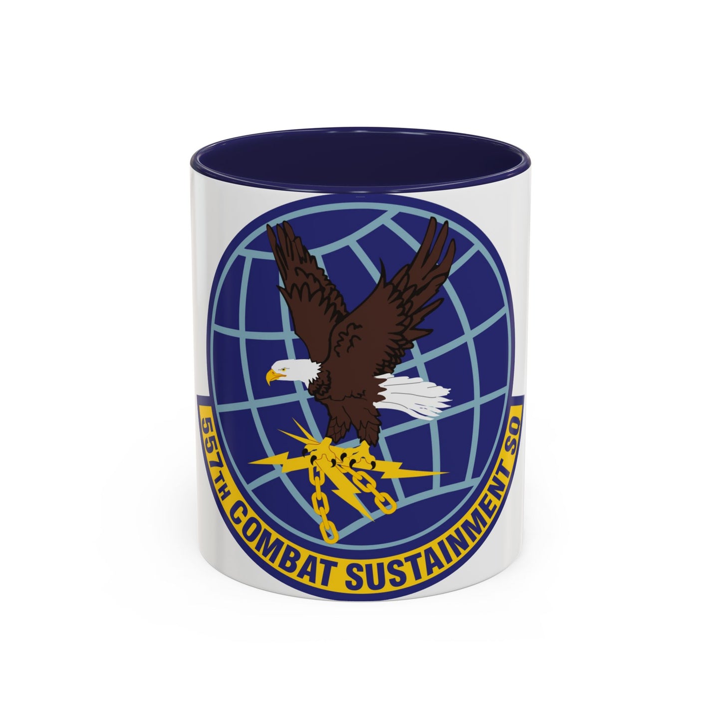 557th Combat Sustainment Squadron (U.S. Air Force) Accent Coffee Mug