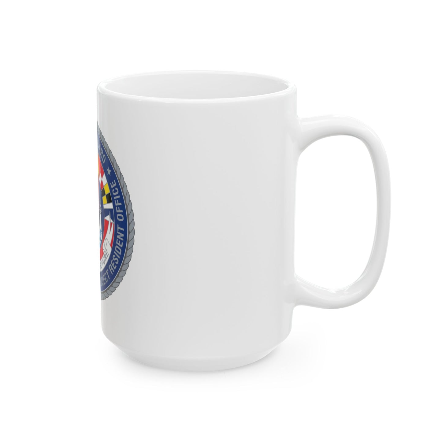 USCG NSCPRO (U.S. Coast Guard) White Coffee Mug