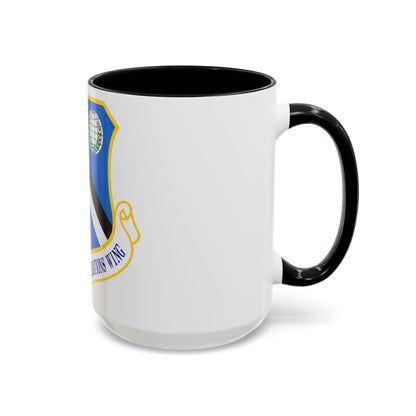 93d Air Ground Operations Wing Emblem (U.S. Air Force) Accent Coffee Mug